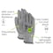 Magid Cut-Resistant Coated Gloves, Cut Level A4 , Polyurethane 1 PR GPD452-8 - alternate 5